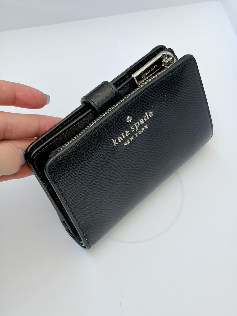 Kate Spade Black Bifold Wallet